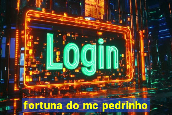 fortuna do mc pedrinho